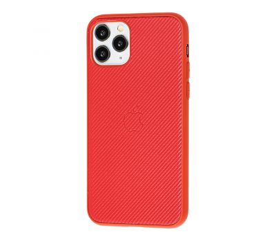 Чохол для iPhone 11 Pro Fiber Logo червоний