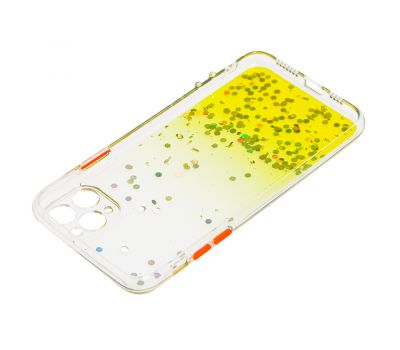 Чохол для iPhone 11 Pro Glitter Bling жовтий 2412740