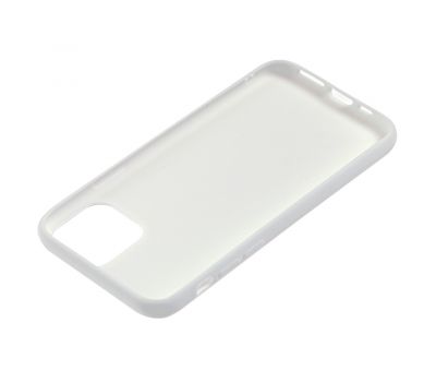 Чохол для iPhone 11 Pro off-white leather білий 2413256