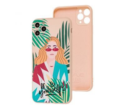 Чохол для iPhone 11 Pro Wave Fancy girl go wild / pink sand
