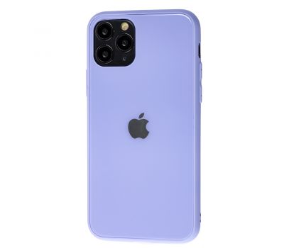Чохол New glass для iPhone 11 Pro світло-фіолетовий