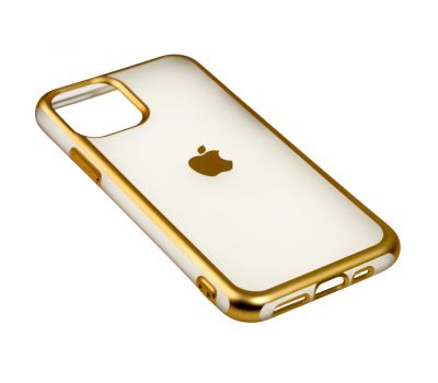 Чохол для iPhone 11 Pro Metall Effect золотистий 2413125