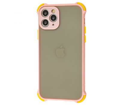 Чохол для iPhone 11 Pro LikGus Totu corner protection рожевий