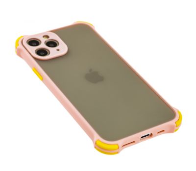 Чохол для iPhone 11 Pro LikGus Totu corner protection рожевий 2413079