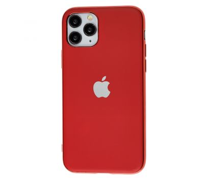 Чохол для iPhone 11 Pro Silicone case матовий (TPU) червоний