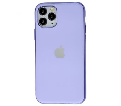 Чохол для iPhone 11 Pro Silicone case матовий (TPU) лавандовий