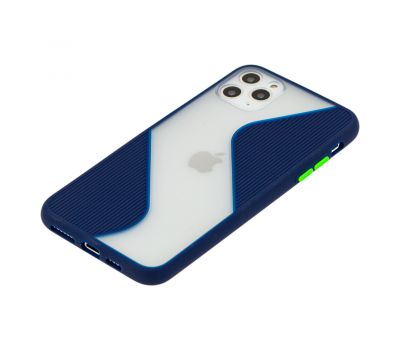 Чохол для iPhone 11 Pro Totu wave синій 2413794