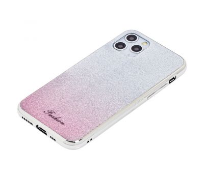Чохол для iPhone 11 Pro Max Ambre Fashion сріблястий/рожевий 2414199