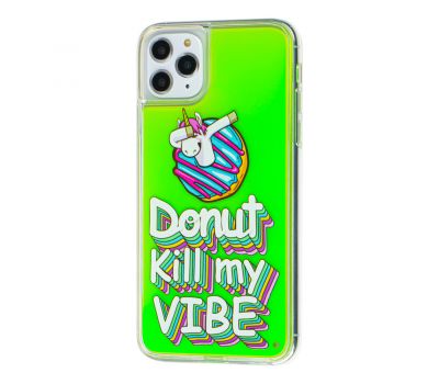Чохол для iPhone 11 Pro Max "Neon пісок" Donut kill my vibe