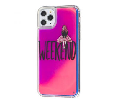 Чохол для iPhone 11 Pro Max "Neon пісок" Weekend