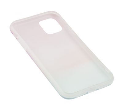 Чохол для iPhone 11 Pro Max Design Mramor Glossy рожево-блакитний 2414860