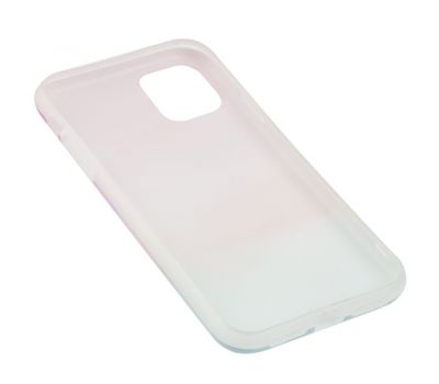 Чохол для iPhone 11 Pro Max Design Mramor Glossy рожево-бірюзовий 2414856