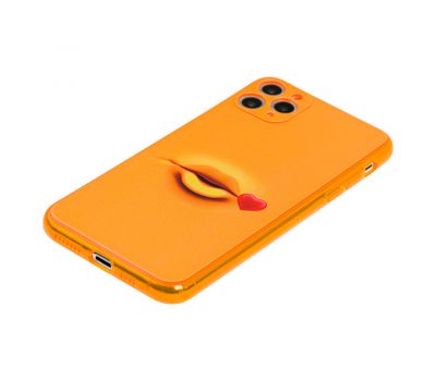 Чохол для iPhone 11 Pro Max Smile жовтий поцілунок 2415845