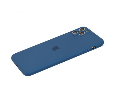Чохол для iPhone 11 Pro Max Silicone Slim Full синій 2415769