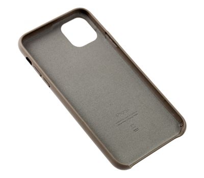 Чохол для iPhone 11 Pro Max Leather classic "lavander grey" 2415227
