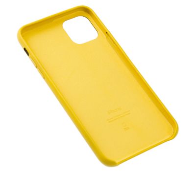 Чохол для iPhone 11 Pro Max Leather classic "жовтий" 2415245