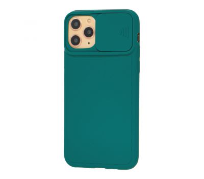 Чохол для iPhone 11 Pro Max Multi-Colored camera protect темно-зелений