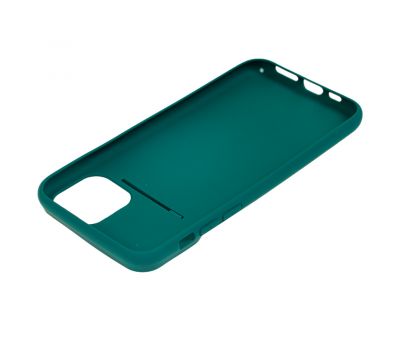 Чохол для iPhone 11 Pro Max Multi-Colored camera protect темно-зелений 2415500