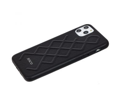 Чохол для iPhone 11 Pro Max Jesco Leather чорний 2415159