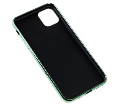 Чохол для iPhone 11 Pro Max Silicone case матовий (TPU) салатовий 2415703