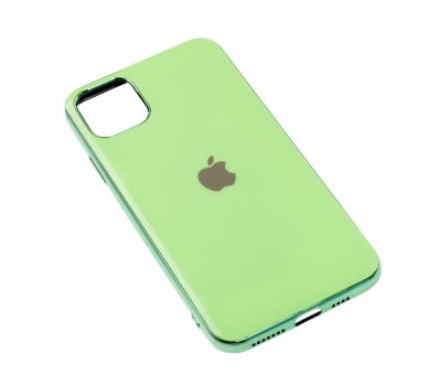 Чохол для iPhone 11 Pro Max Silicone case (TPU) салатовий 2415678