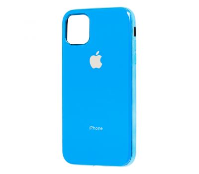 Чохол для iPhone 11 Pro Max Silicone case (TPU) блакитний