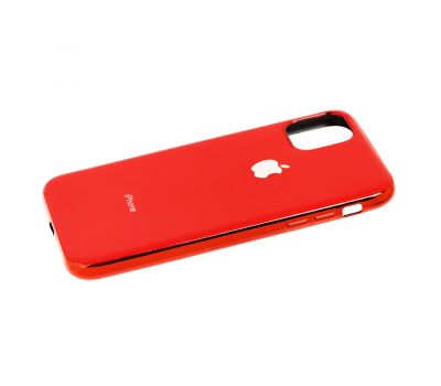 Чохол для iPhone 11 Pro Max Silicone case (TPU) червоний 2415672