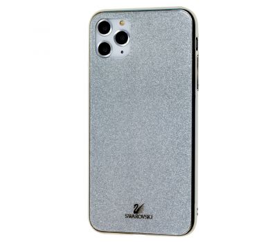 Чохол для iPhone 11 Pro Max Sw glass сріблястий