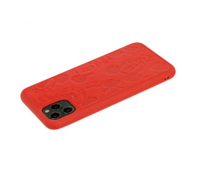 Чохол для iPhone 11 Pro Max Mickey Mouse leather червоний 2415432