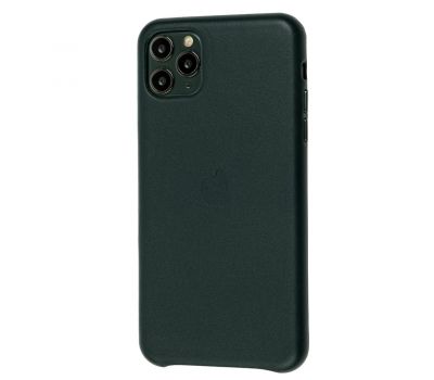 Чохол для iPhone 11 Pro Max Leather case (Leather) "зелений ліс" 2415205