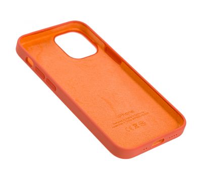 Чохол для iPhone 12 mini Full Silicone case pink citrus 2416874