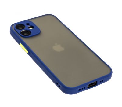 Чохол для iPhone 12 mini LikGus Totu camera protect синій 2416970