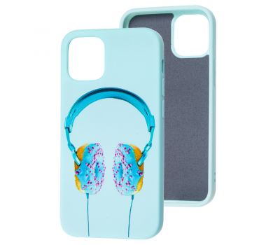 Чохол для iPhone 12 mini Art case блакитний