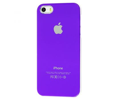 Чохол Foil Printed для iPhone 5 фіолетовий
