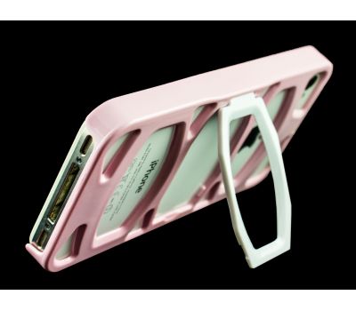 Накладка з підставкою для iPhone 4 iLuv Case рожевий 2417587