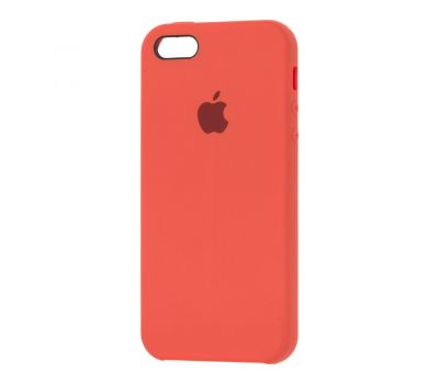 Чохол Silicone для iPhone 5 case помаранчевий