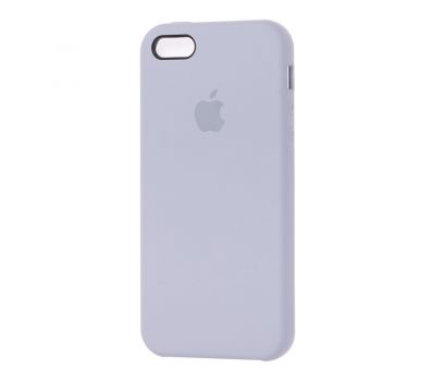 Чохол silicone case для iPhone 5 блідо-блакитний