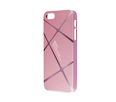 Чохол для iPhone 5 Cococ смужка рожева