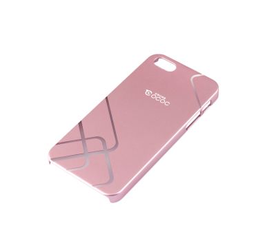 Чохол для iPhone 5 Cococ рожевий із смугою 2417666
