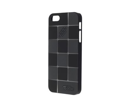 Чохол для iPhone 5 Cococ квадрат чорний з лого
