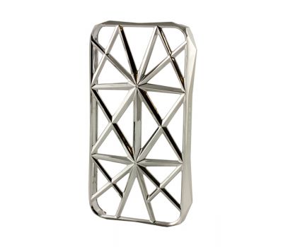 Чохол для iPhone 4 Aventador Emie case сріблястий