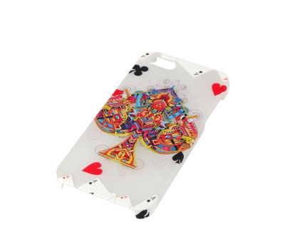 Накладка для iPhone 5 Poker Soft Touch карти 2418027