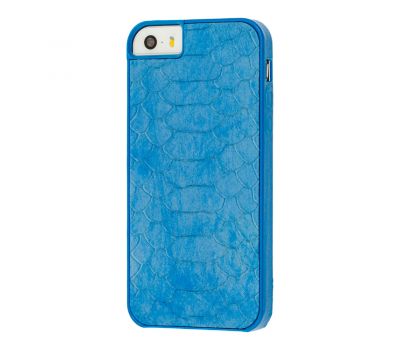 Чохол Rock Royal для iPhone 5 синій пітон
