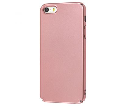 Чохол для iPhone 5 Soft Touch рожевий