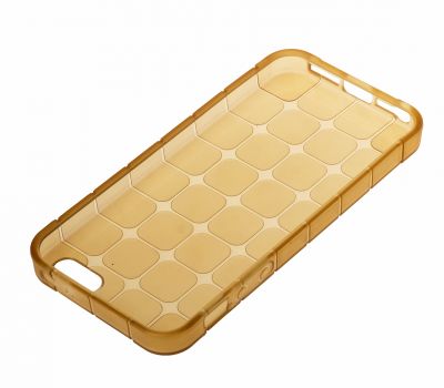Чохол квадрат для iPhone 5 золотий 2418041