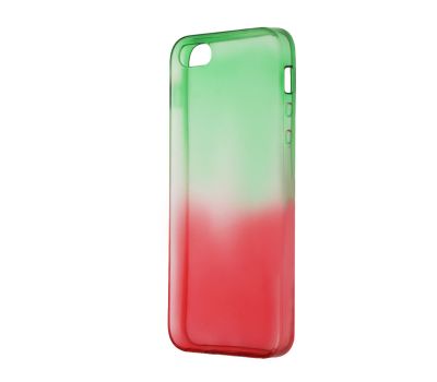 Чохол для iPhone 5 Mix зелено-червоний 2418066