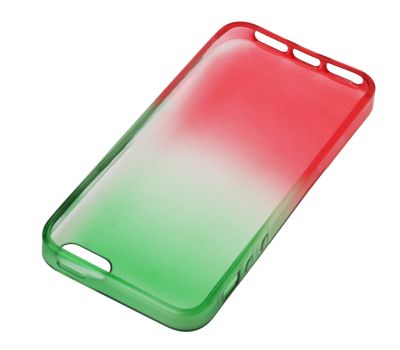 Чохол для iPhone 5 Mix зелено-червоний 2418068