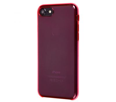 Чохол Clear для iPhone 7/8 рожевий