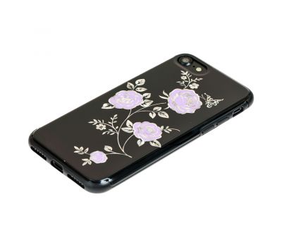 Чохол Glossy Rose для iPhone 7/8 фіолетова троянда 2420735
