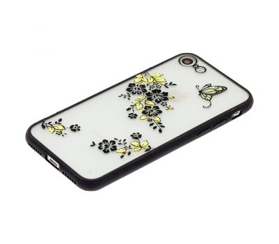 Чохол Luoya для iPhone 7 / 8 New soft touch метелики жовті 2420974